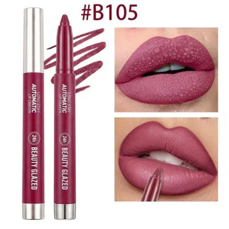 Beauty Glazed Long Stay Automatic Lip Crayon B105 BRUISED PLUM