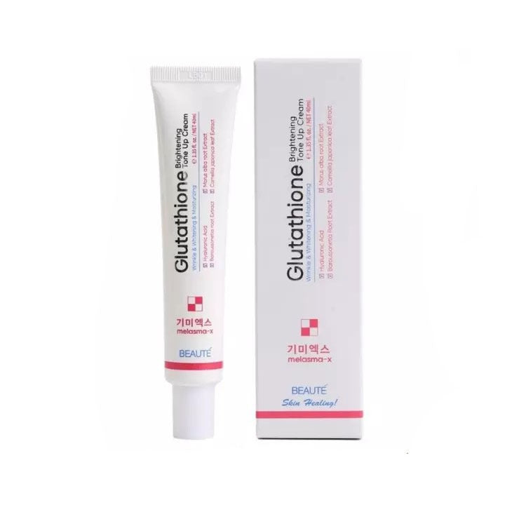 white glutathione tone up cream Beaute Melasma X Glutathione Brightening Tone Up Cream (45ml) – Nokkhotro