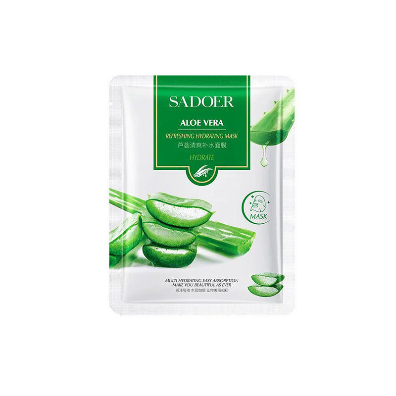 SADOER Aloe Vera Refreshing Hydrating Facial Sheet Mask