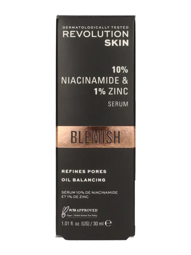 Revolution Skincare 10% Niacinamide + 1% Zinc Blemish & Pore Refining Serum (30ml)