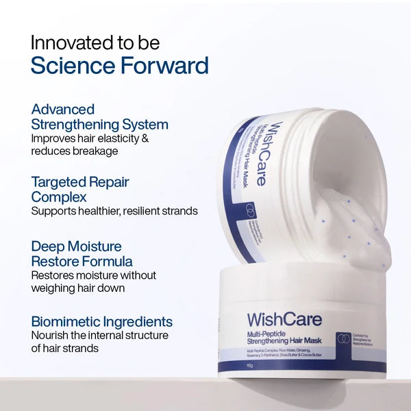 Wishcare Multi Peptide Strengthening Hair Mask 110ml