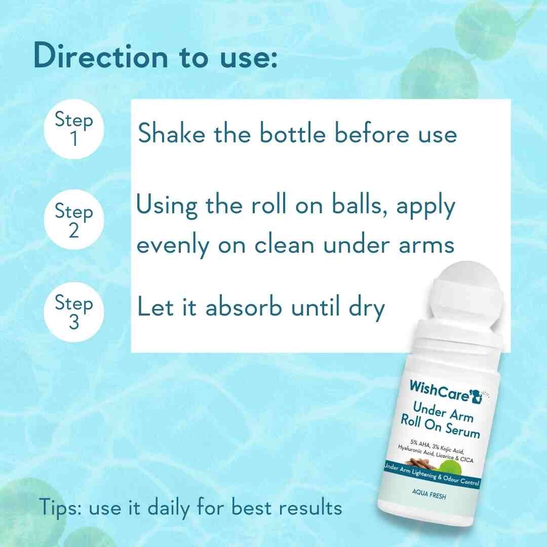 WishCare Under Arm Roll On Serum (50ml)