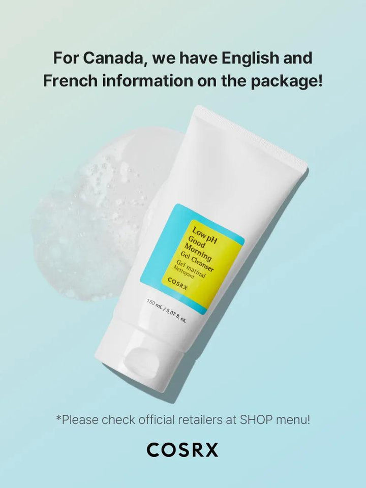 COSRX Low pH Good Morning Gel Cleanser (50ml)