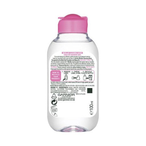 Garnier Skin Active Micellar Cleansing Water For Sensitive Skin (125ml)