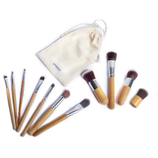 Bamboo brush set