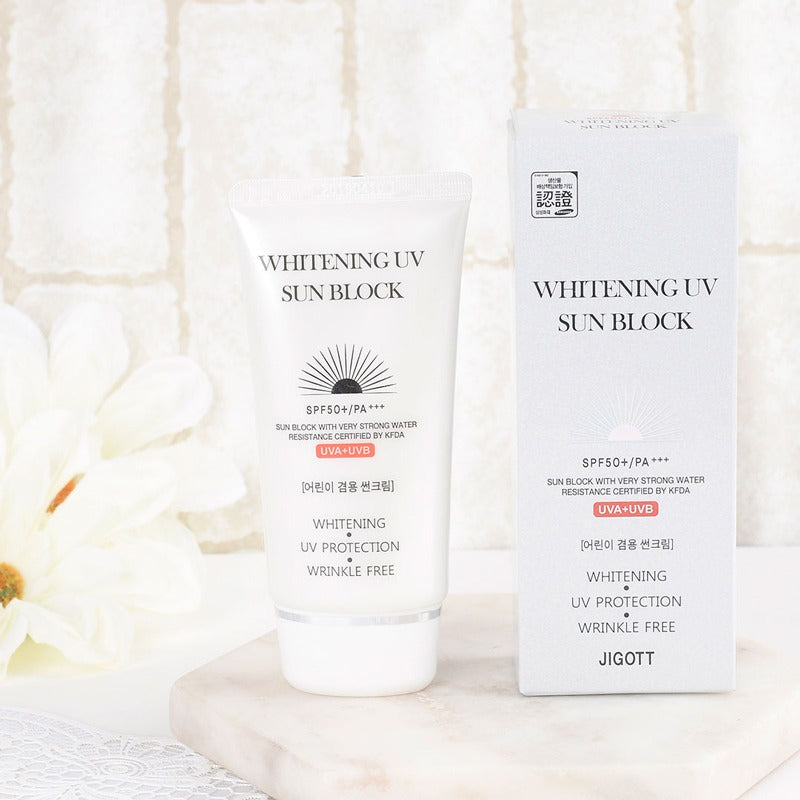 Jigott Whitening UV Sun Block Cream (70ml)