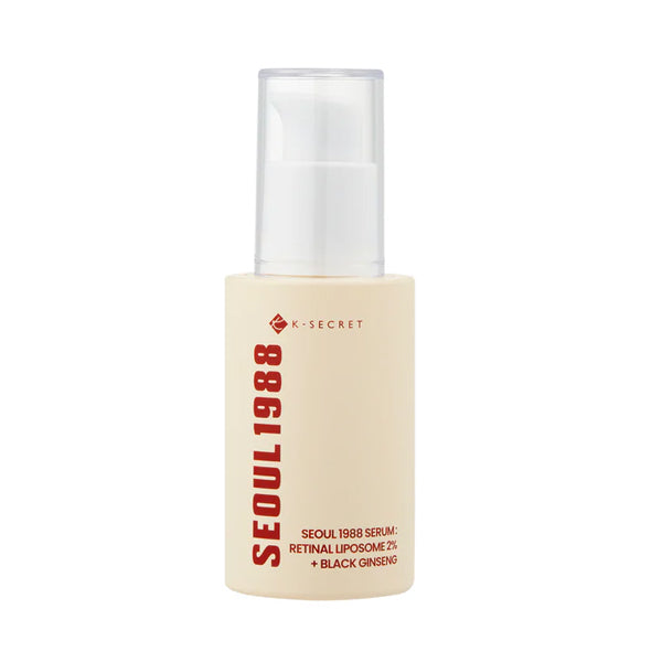 K-Secret Seoul 1988 Serum: Retinal Liposome 2% + Black Ginseng (30ml)