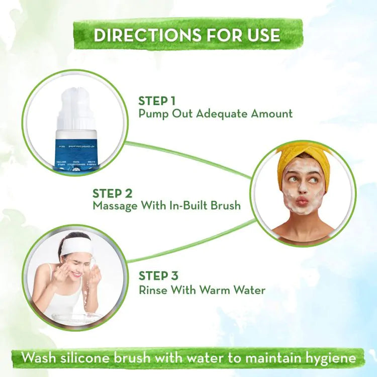 Mamaearth Aqua Glow Face Wash With Himalayan Thermal Water and Hyaluronic Acid for Intense Hydration (100ml)