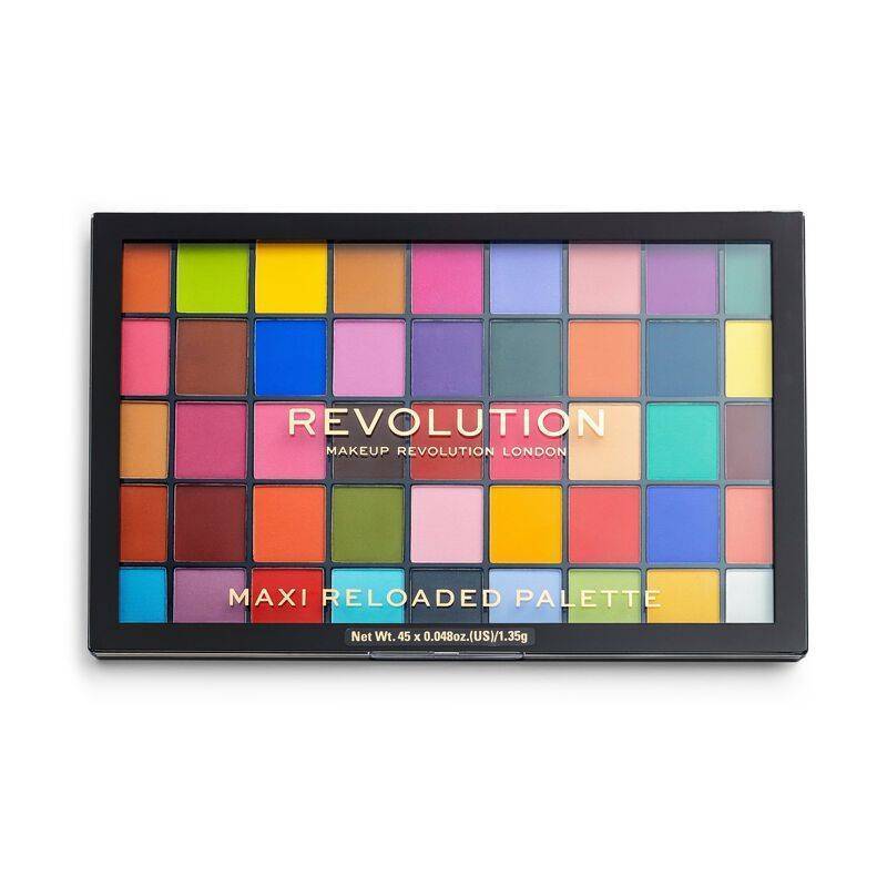 Makeup Revolution Maxi Reloaded Eyeshadow Palette-Monster Mattes (1.35gm)