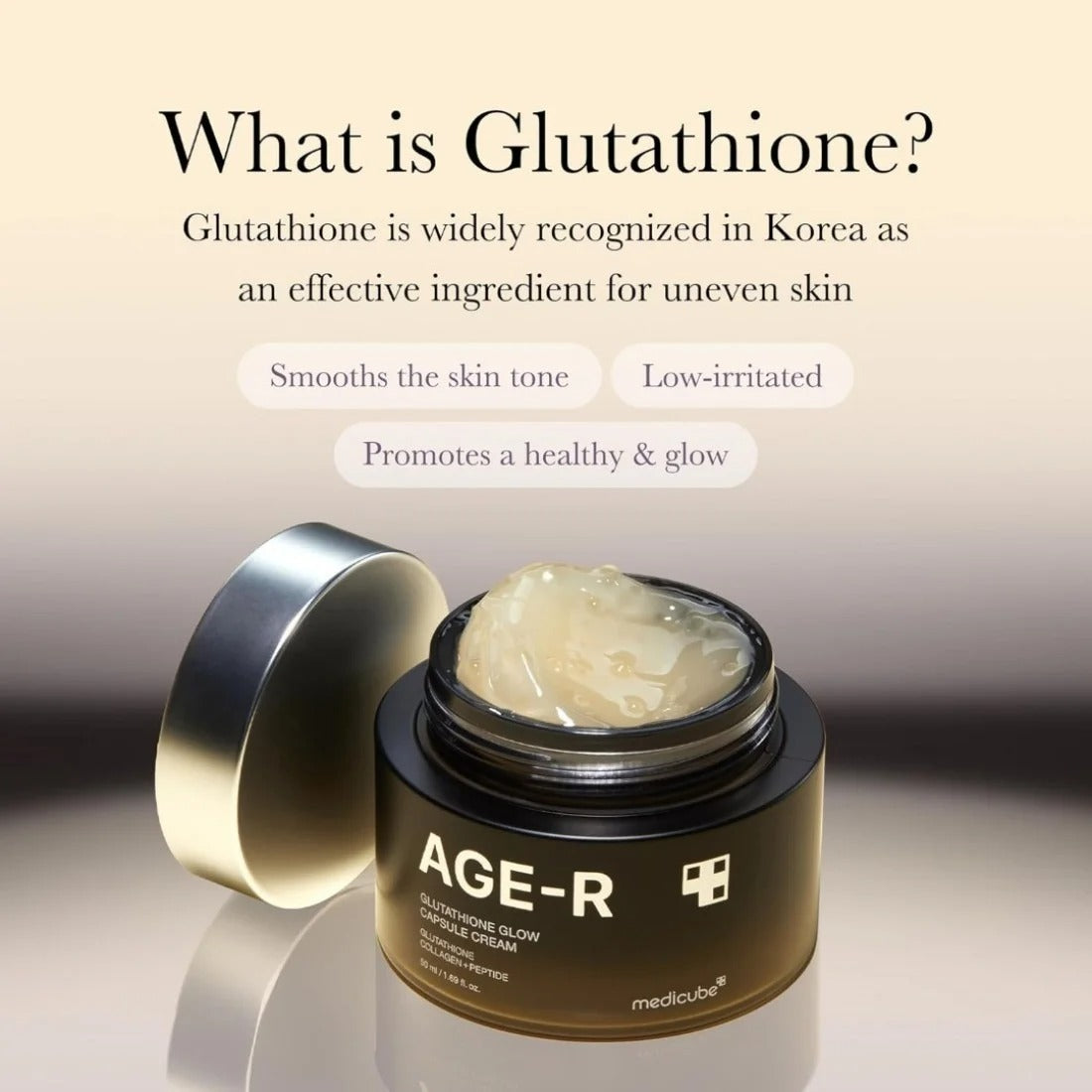 MEDICUBE Age R Glutathione Glow Capsule Cream (50ml)
