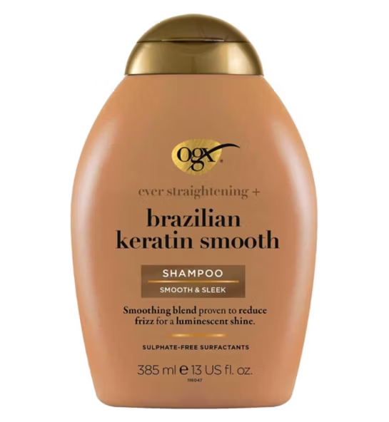 OGX Brazilian Keratin Smooth Shampoo (385ml)