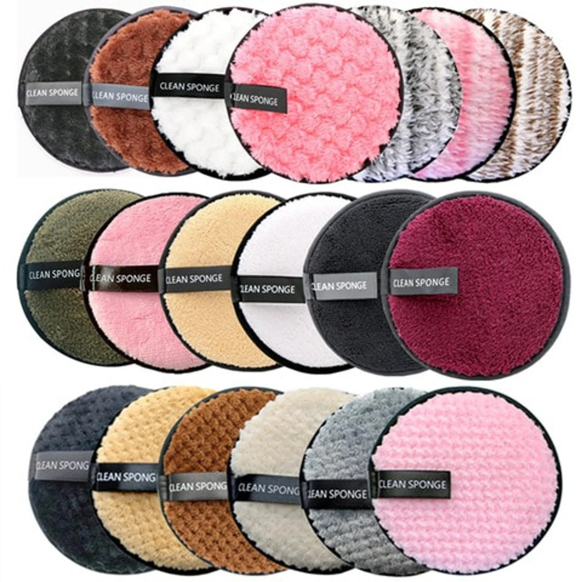 Kiss lovely Makeup cleansing sponge