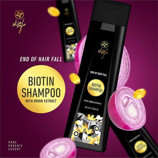 Skin Cafe Biotin Shampoo with Onion Extract (250ml)