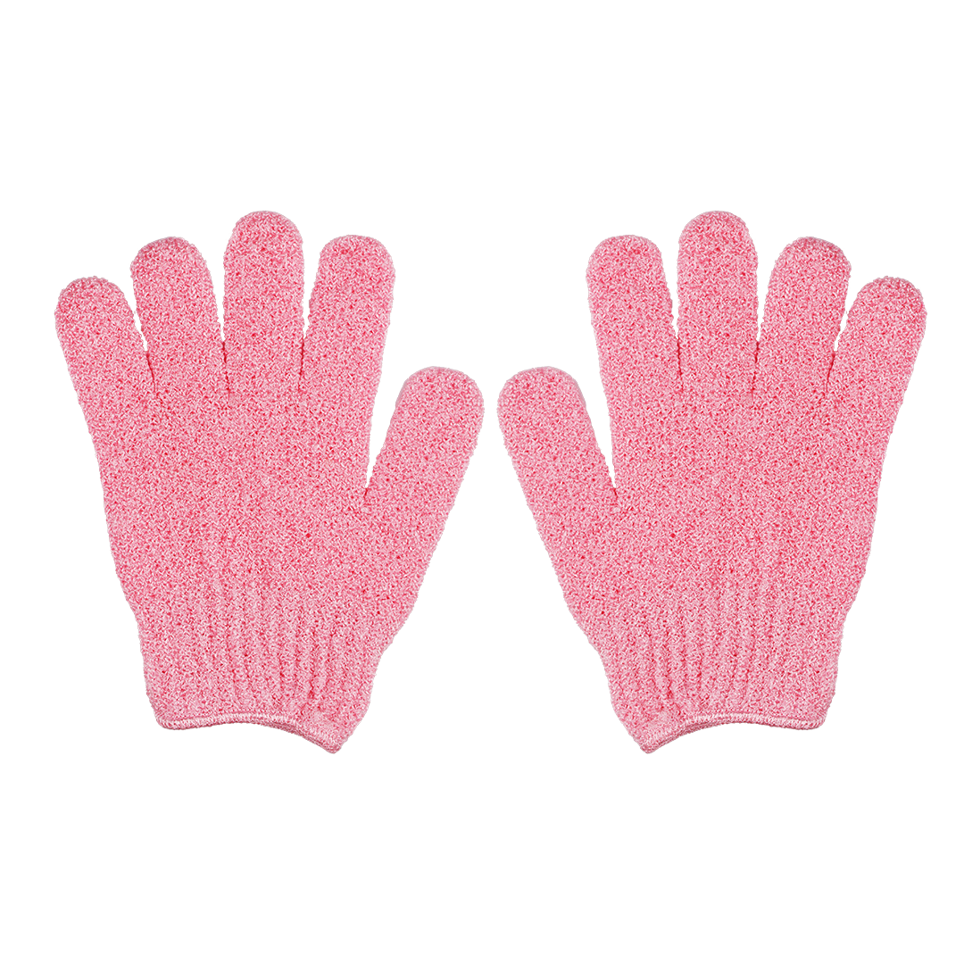 Skinlogic Bath Gloves 1 Pair Pink