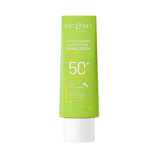 Dot & Key CICA Calming Mattifying Sunscreen SPF 50 PA++++ (80gm)