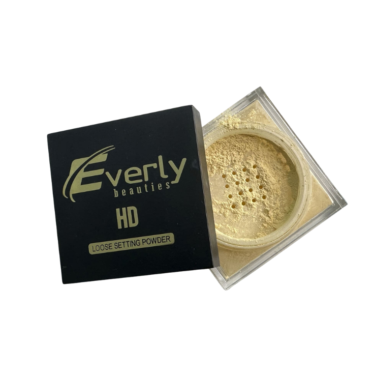 Everly Beauties HD Loose Setting Powder - Natural