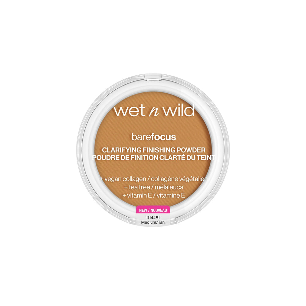 Wet n Wild Bare Focus Clarifying Finishing Powder Medium Tan