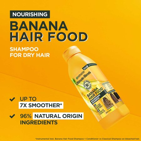 Garnier Ultimate Blends Banana Hair Food Shampoo (350ml)