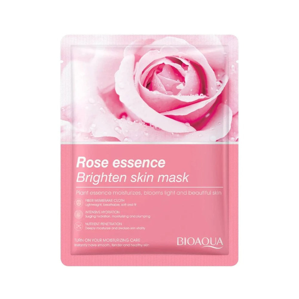 Bioaqua Rose Essence Brighten Skin Sheet Mask