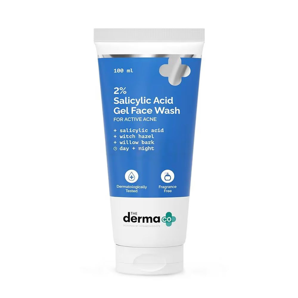 The Derma Co. 2% Salicylic Acid Gel Face Wash 100ml