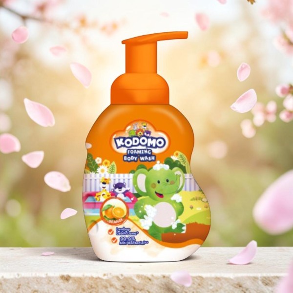 Kodomo Orange Foaming Body Wash 250ml