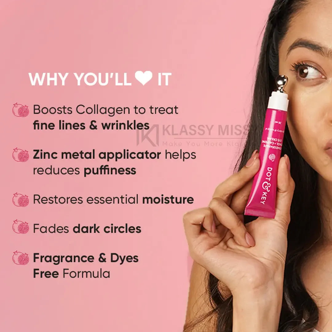 Dot & key pomegranate youth retinol + caffein eye cream
