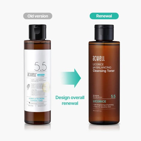 Acwell 5.5 Licorice pH Balancing Cleansing Toner (150ml)
