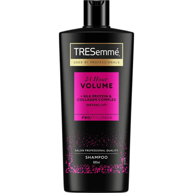 Tresemme 24hr Volume + Silk Protein and Collagen Complex Shampoo (685ml)