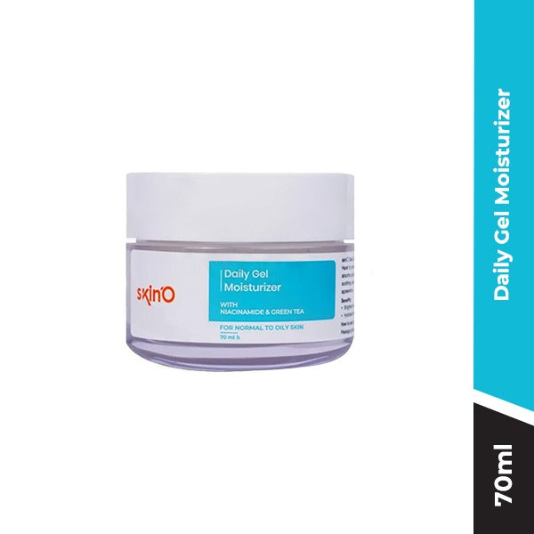Skin’o Daily Gel Moisturizer with Niacinamide & Green Tea (70ml)