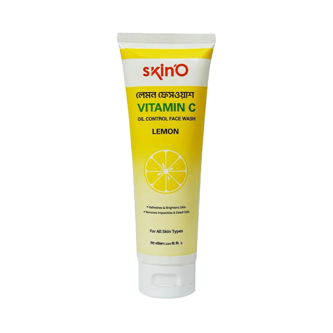 skin'O Vitamin C Oil Control Facewash - Lemon (110ml)