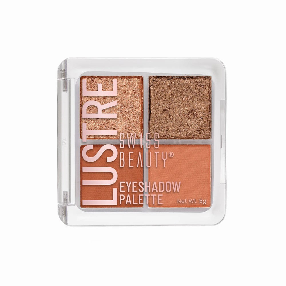 Swiss Beauty Luster Eyeshadow Palette-02 Nude Addict