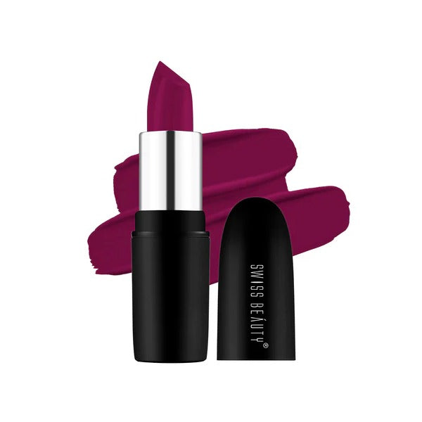 Swiss beauty Pure Matte Lipstick 212 (Berry)