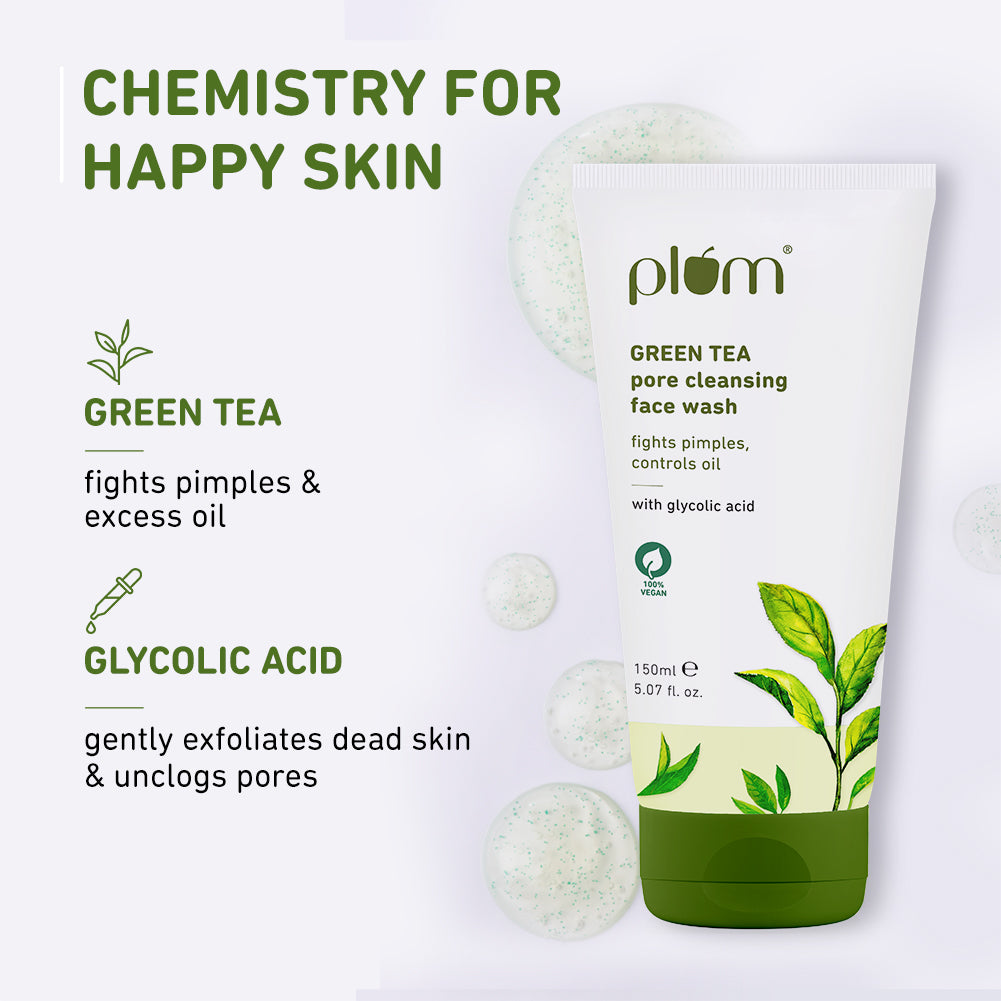 Plum Green Tea Pore Cleansing Face Wash (100ml)