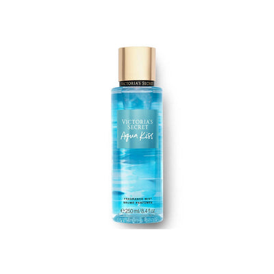 Victoria's Secret Aqua Kiss body fragrance mist 250ml blue bottle