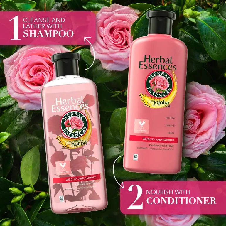 Herbal Essences LRosehip and Jojoba Weighty & Strong Shampoo (400ml)