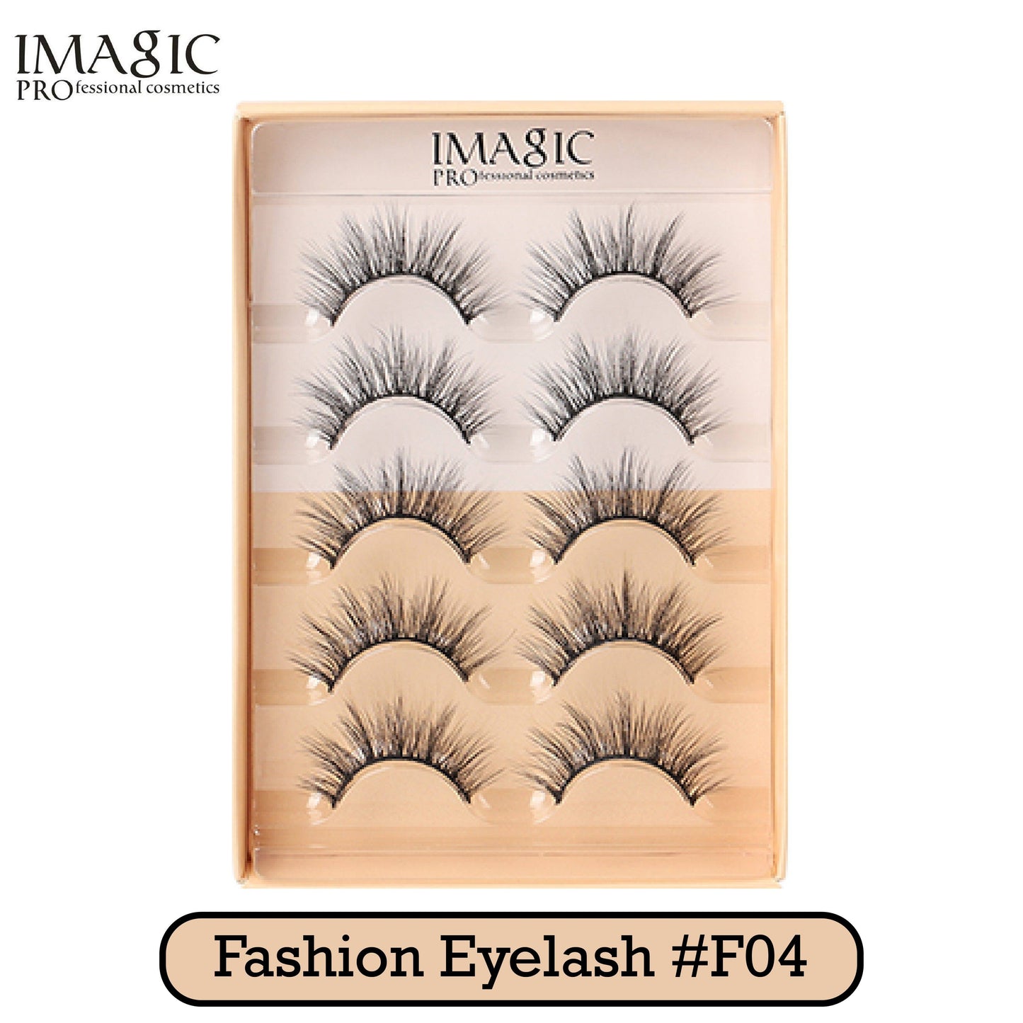 Imagic PROfessional Premium 3D Eyelashes 5 Pair (F04)