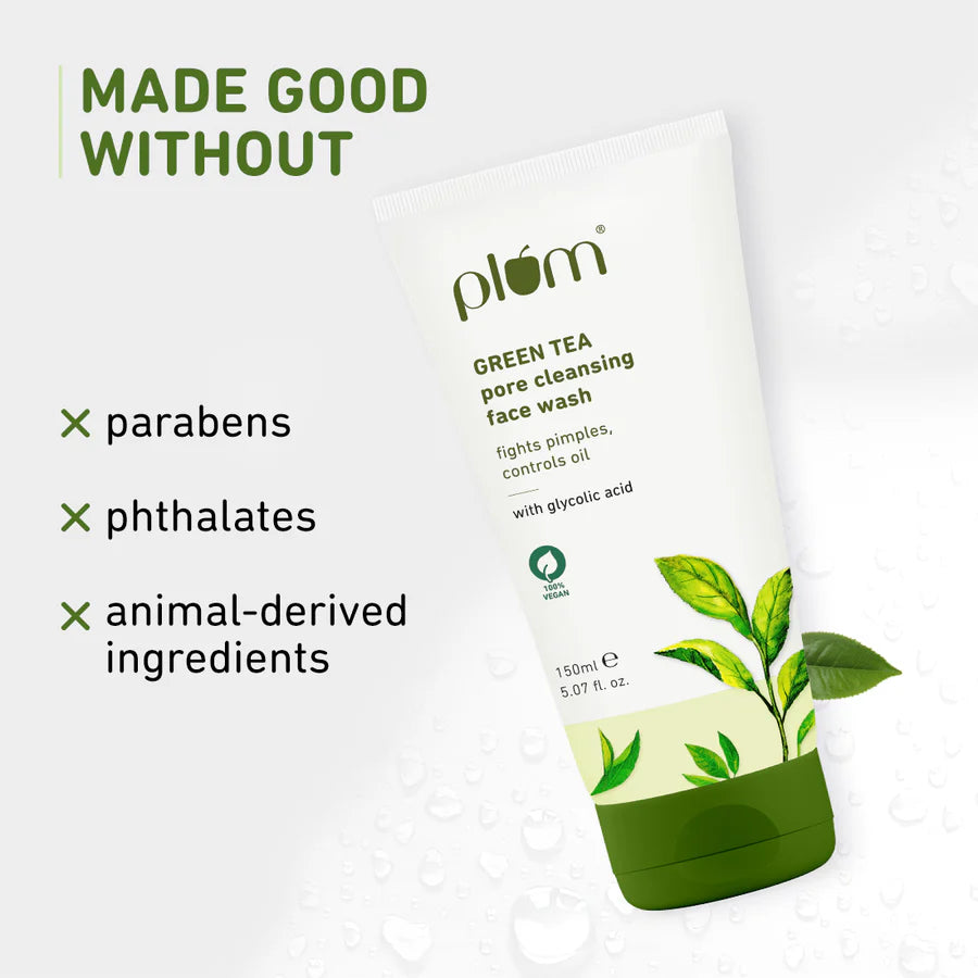 Plum Green Tea Pore Cleansing Face Wash (100ml)