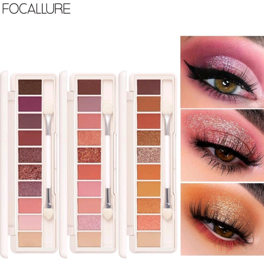 FA158 – Focallure UPTOWN GIRLS Eyeshadow Palette – 02 SAKURA IN DREAM