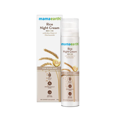 Mamaearth Rice Night Cream (50g)