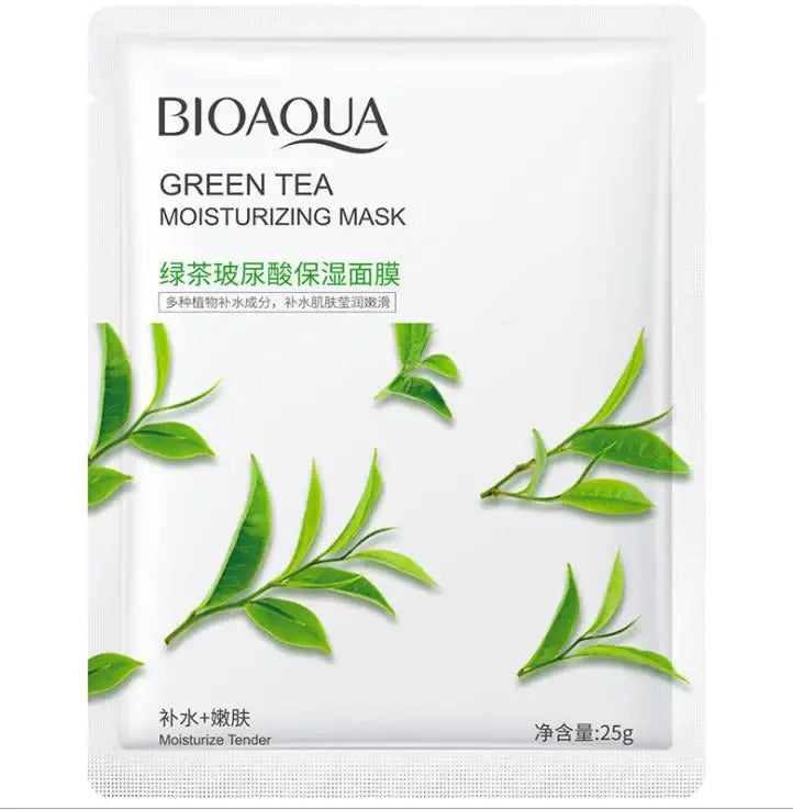 BIOAQUA Green Tea Moisturizing Sheet Mask