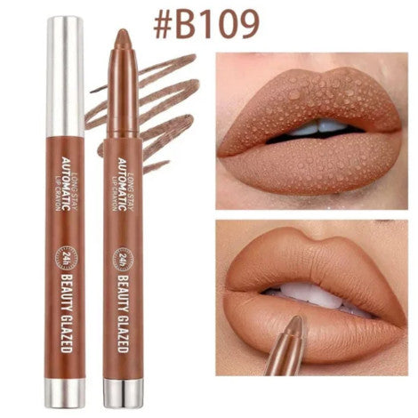 Beauty Glazed Long Stay Automatic Lip Crayon B109 BROWN