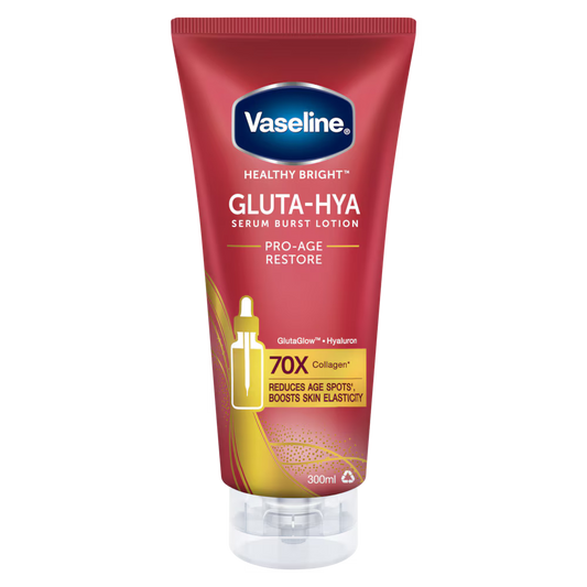 Vaseline Healthy Bright Gluta-HYA Pro Age Restore Serum Burst Lotion