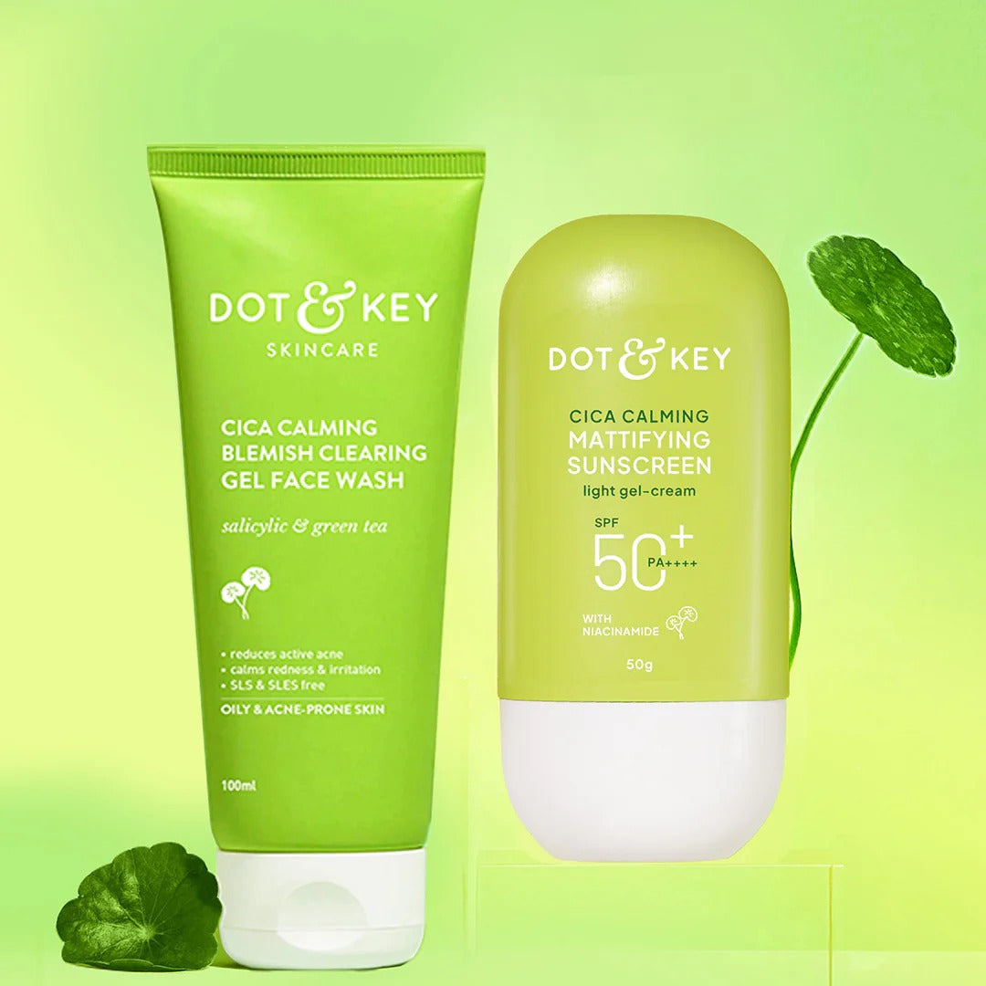 Dot & Key CICA Calming Mattifying Sunscreen SPF 50 PA++++  (80gm)