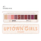FA158 – Focallure UPTOWN GIRLS Eyeshadow Palette – 01 WITHRED ROSE