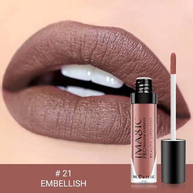 Imagic Beauty Matte Liquid Lipstick-21 (8ml)