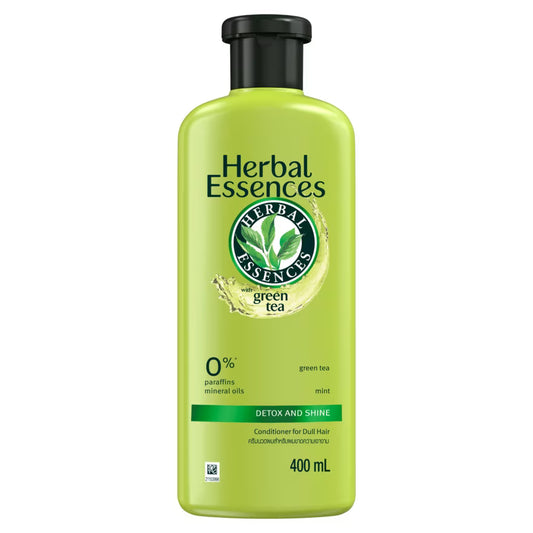 Herbal Essences Green Tea Mint Detox  and Shine Conditioner (400ml)