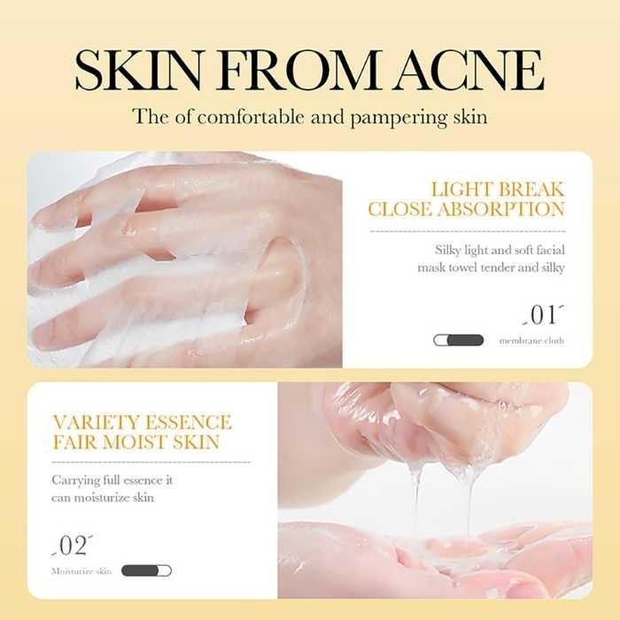 Bioaqua Bouncing Nourishing Facial Mask Caviar Fullene