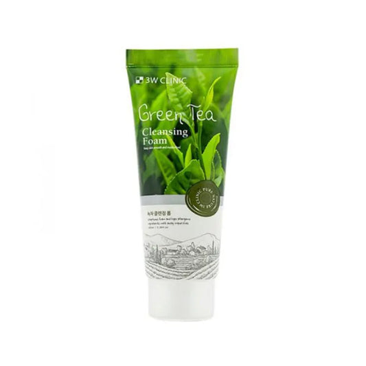 3W Clinic Green Tea Foam Cleansing (100ml)