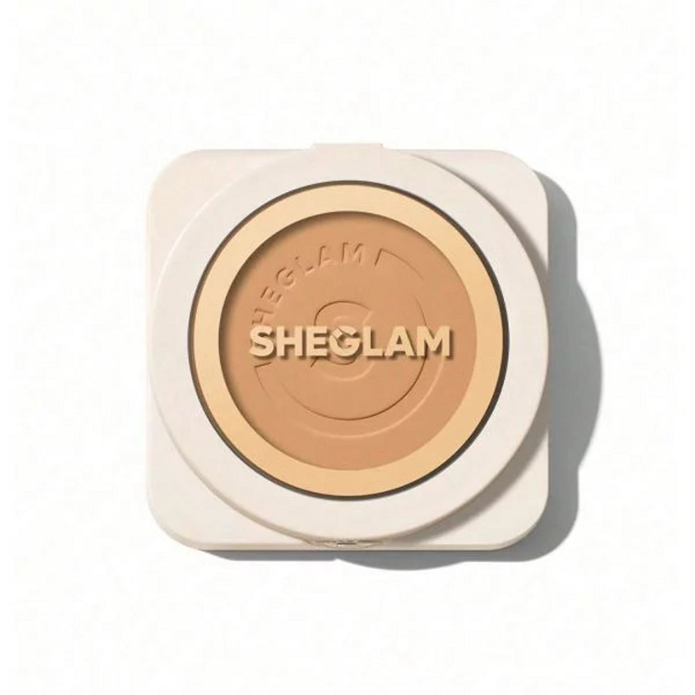 Sheglam Skin Focus High Coverage Powder Foundation-Honey