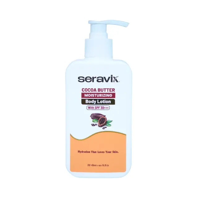Seravix Cocoa Butter Moisturizing Body Lotion With Spf 30 PA+++ 240ml
